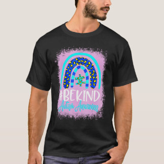 Camiseta Concienciación sobre autismo de Be Kind Mujeres Ch