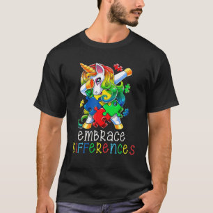Camiseta Concienciación sobre autismo Gracioso Dabbing Unic