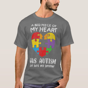 Camiseta Concienciación sobre autismo Hermano Niños autista