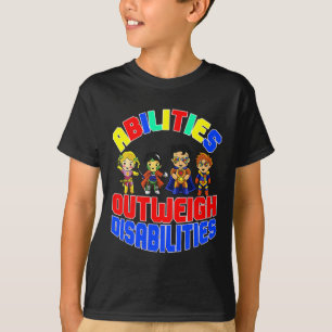 Camiseta Concienciación sobre autismo Las habilidades de lo