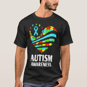 Camiseta Concienciación sobre autismo: Mujeres apoyan a Mo 