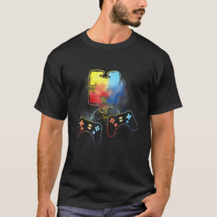 Camiseta Concienciación sobre autismo Niños videojuegos rom