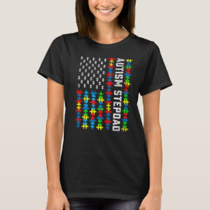Camiseta Concienciación sobre autismo retro Apoyo de Stepda