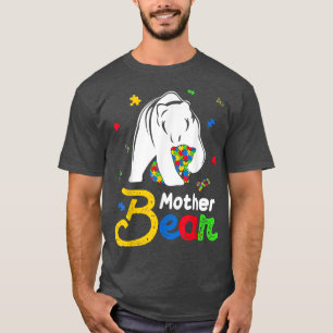 Camiseta Concienciación sobre autismo suave madre de famili