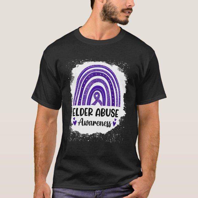Camiseta Concienciación sobre el abuso de adultos mayores c (Anverso)