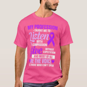 Camiseta Concienciación sobre el abuso de personas de edad 