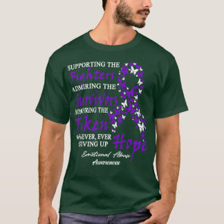Camiseta Concienciación sobre el abuso emocional en apoyo d