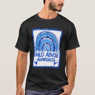 Camiseta Concienciación sobre el abuso infantil con los hom