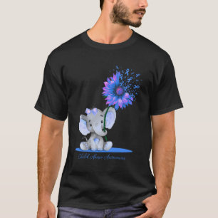 Camiseta Concienciación sobre el abuso infantil Elefante Lu