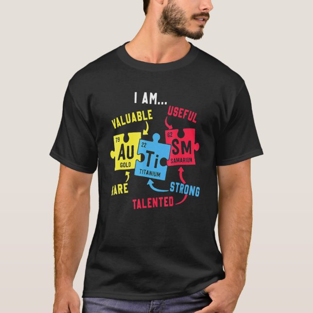 Camiseta Concienciación sobre el autismo (Anverso)
