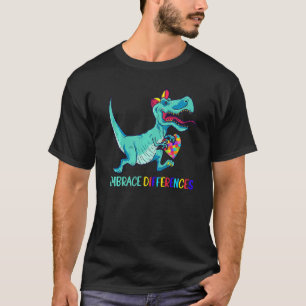 Camiseta Concienciación sobre el Autismo  Acepta Diferencia