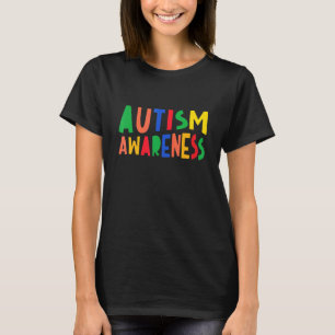 Camiseta Concienciación sobre el Autismo  Corazón Apoyo Mes