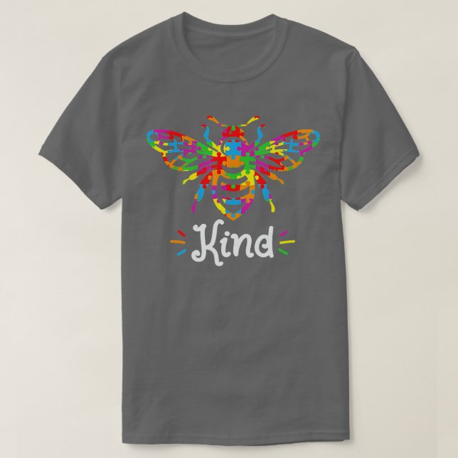 Camiseta Concienciación sobre el autismo de bondad (Diseño del anverso)