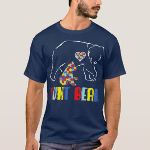 Camiseta Concienciación sobre el autismo de la tía linda