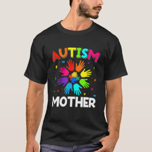 Camiseta Concienciación sobre el autismo de mano ayuda a la