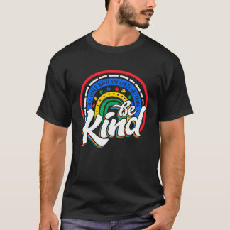 Camiseta Concienciación sobre el autismo, el arco iris elig