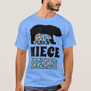 Camiseta Concienciación sobre el autismo en el oso de sobri