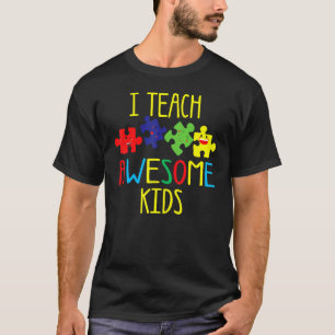 Camiseta Concienciación sobre el Autismo Enseño a Niños Inc