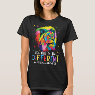 Camiseta Concienciación sobre el Autismo Está Oki Ser Difer