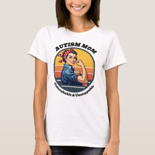 Camiseta Concienciación sobre el autismo mamá - Inquebranta