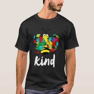 Camiseta Concienciación sobre el Autismo Sé amable abeja As