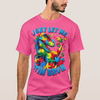 Camiseta Concienciación sobre el autismo solo me deja estim
