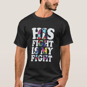 Camiseta Concienciación sobre el Autismo Su lucha es mi luc