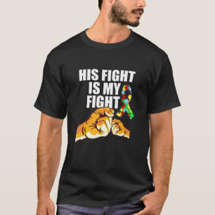 Camiseta Concienciación sobre el Autismo Su lucha es mi luc
