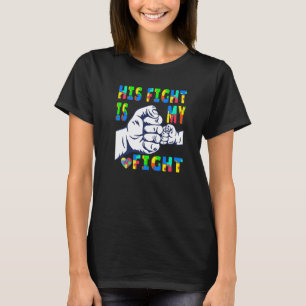 Camiseta Concienciación sobre el Autismo Su lucha es mi luc