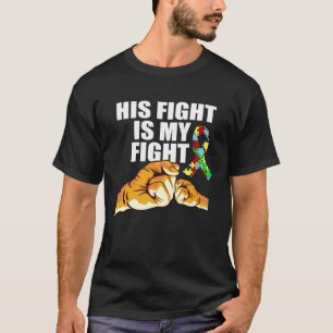 Camiseta Concienciación sobre el Autismo Su lucha es mi luc