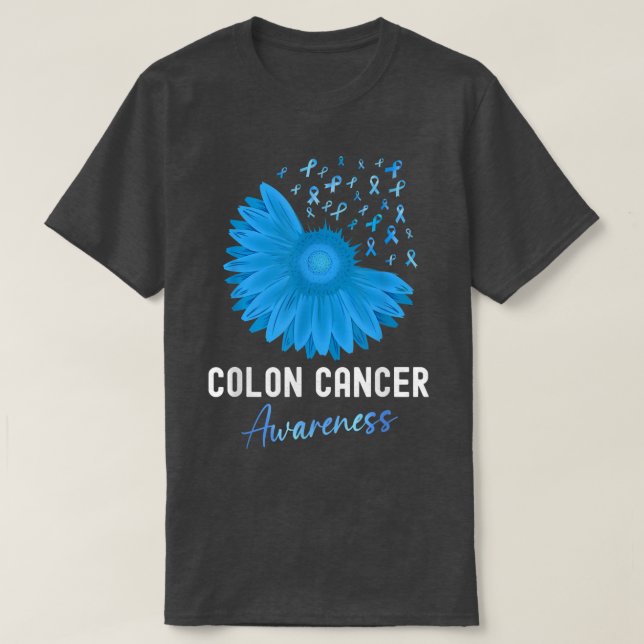 Camiseta Concienciación sobre el cáncer de colon Cáncer col (Diseño del anverso)