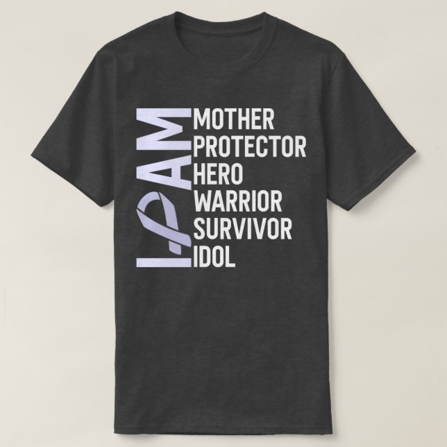 Camiseta Concienciación sobre el cáncer de estómago Soy Mad (Diseño del anverso)