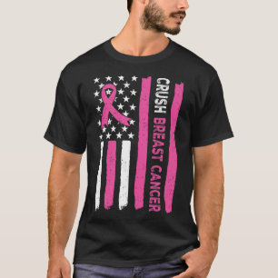 Camiseta Concienciación sobre el cáncer de mama Cinta rosa 