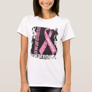 Camiseta Concienciación sobre el cáncer de mama con una sal
