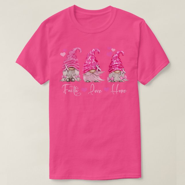Camiseta Concienciación sobre el cáncer de mama en el genom (Diseño del anverso)