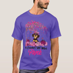 Camiseta Concienciación Sobre El Cáncer De Mama En Octubre