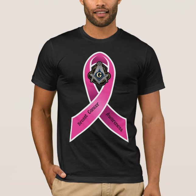 Camiseta Concienciación sobre el cáncer de mama femenino (Anverso)