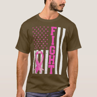 Camiseta Concienciación sobre el cáncer de mama FRENTE A La