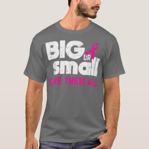 Camiseta Concienciación sobre el cáncer de mama Grandes o P