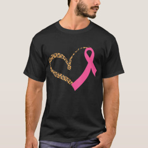 Camiseta Concienciación sobre el cáncer de mama Leopardo Im