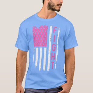 Camiseta Concienciación sobre el cáncer de mama Lucha de la