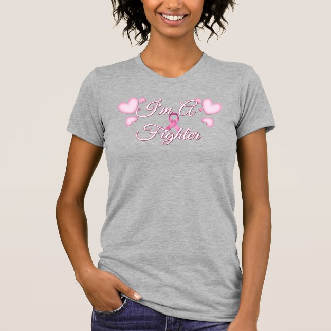 Camiseta Concienciación sobre el cáncer de mama para mujere (Anverso)