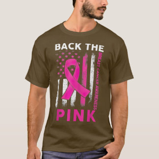 Camiseta Concienciación sobre el cáncer de mama rosa