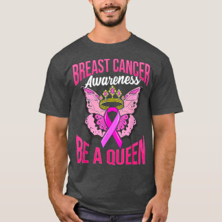 Camiseta Concienciación sobre el cáncer de mama sea rosa y