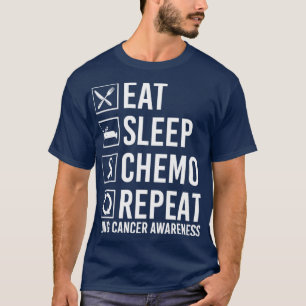 Camiseta Concienciación sobre el cáncer de pulmón Comer Sle