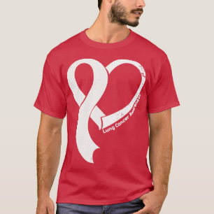 Camiseta Concienciación sobre el cáncer de pulmón Esperanza