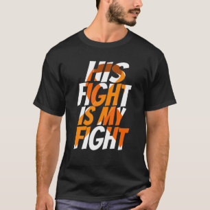 Camiseta Concienciación sobre el cáncer de riñón de naranja