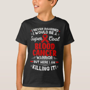 Camiseta Concienciación sobre el cáncer de sangre de Guerre