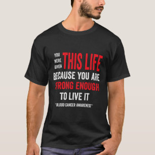 Camiseta Concienciación sobre el cáncer de sangre - Mes de 