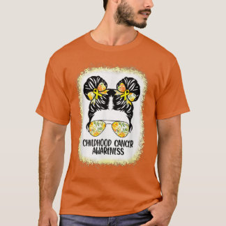 Camiseta Concienciación sobre el cáncer en la infancia Cint